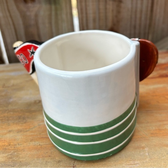 FIB Burton & Burton Sculpted Football Go Team Coffee Mug 12oz - Picture 3 of 8